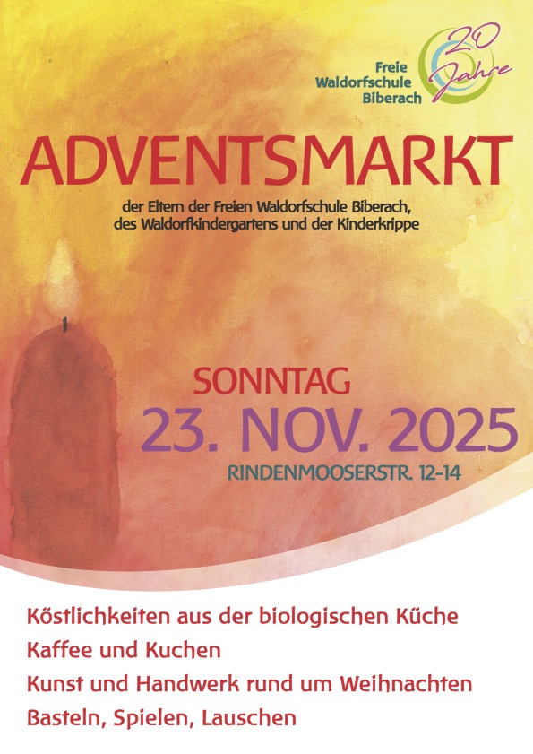 Plakat Adventsmarkt 2025