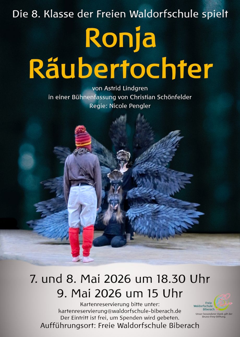 Ronja Raeubertochter – Theater Klasse 8